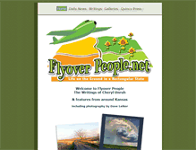 Tablet Screenshot of flyoverpeople.net